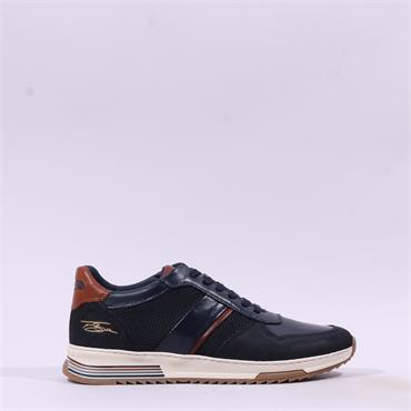 Tommy Bowe Deaves Casual Laced Trainer - Storm